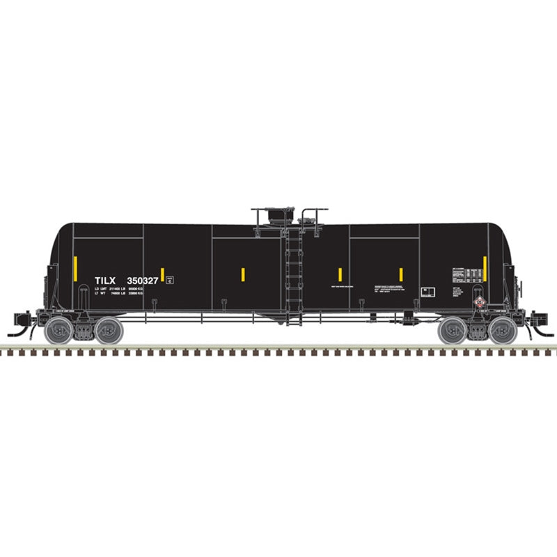 Atlas 50005826 N TILX 31,000 Gallon Crude Oil Tank Car (Pack of 6) NIB