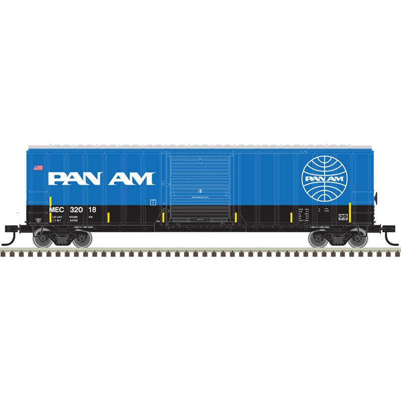 Atlas 50005981 N Pan Am Trainman ACF 50' 6" Box Car #32018