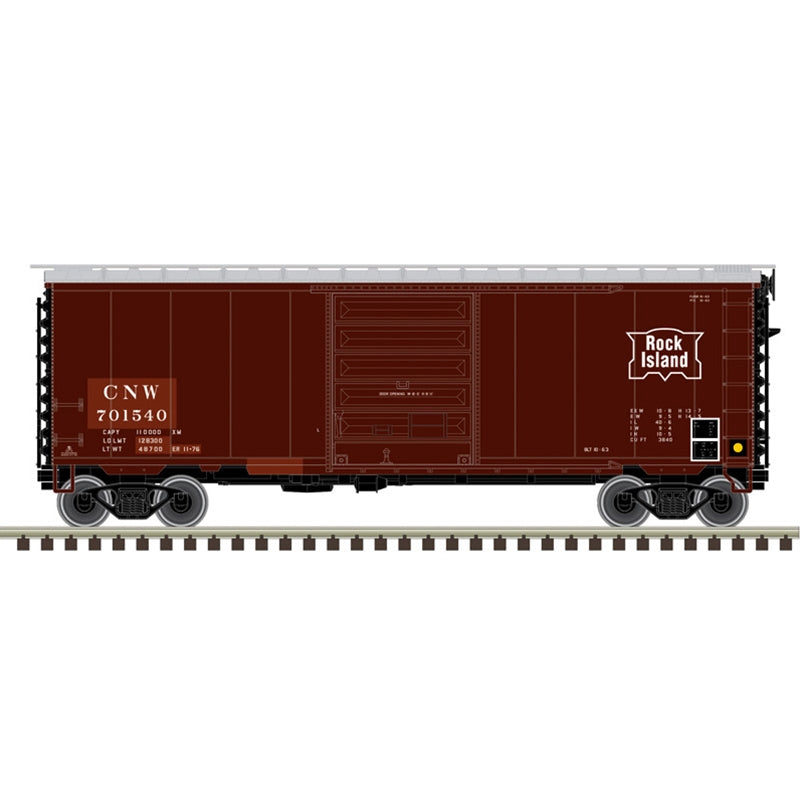 Atlas 50007355 N Chicago & North Western Patch RI Master 40' PS-1 Boxcar #701540