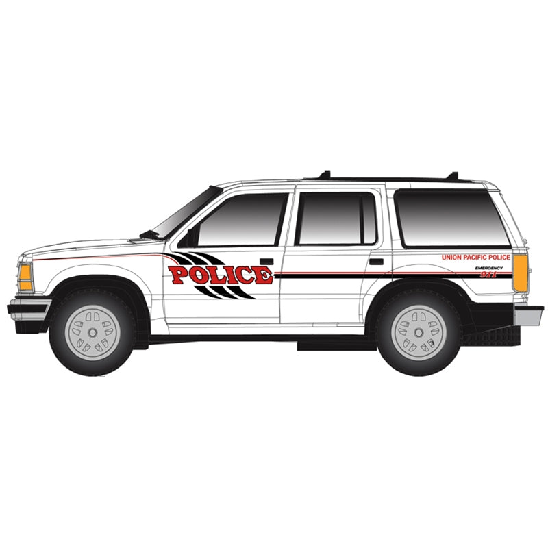 Atlas 60000174 N UP Police 1993 Ford Explorer Sport Utility Vehicle (Pack of 2)