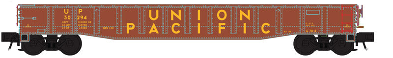Atlas 2002116 O Union Pacific 3-Rail Trainman 52' 6" Gondola Car #30346