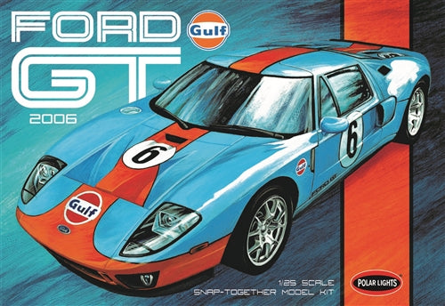Polar Lights 955 1:25 2006 Ford GT Snap Plastic Model Kit