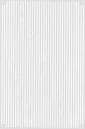 Microscale PS-1-1-16 White 1/16" wide Parallel Stripes Waterslide Decal Sheet