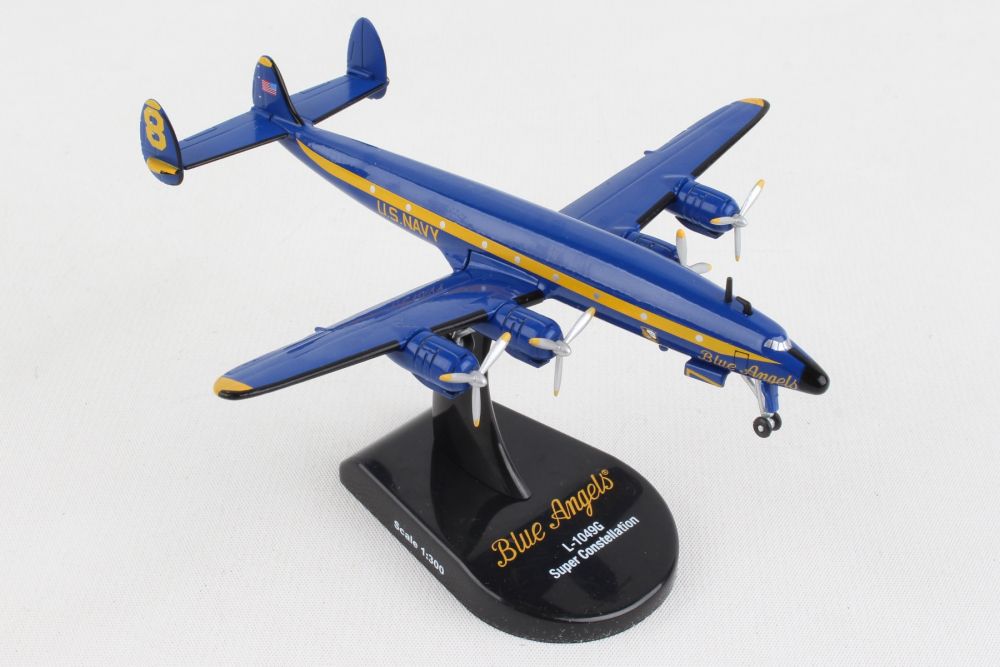 Daron Worldwide Trading PS5806-2 1:300 Blue Angels C-121J L-1049G Aircraft