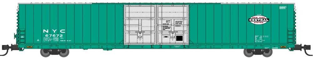 Bluford Shops 86805 N NYC PS 86' Auto Parts Double-Door Boxcar RTR #67683