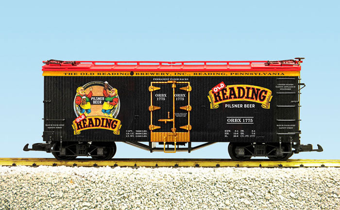 USA Trains R16032A G Old Reading Pilsner Beer Refrigerated Car #1775
