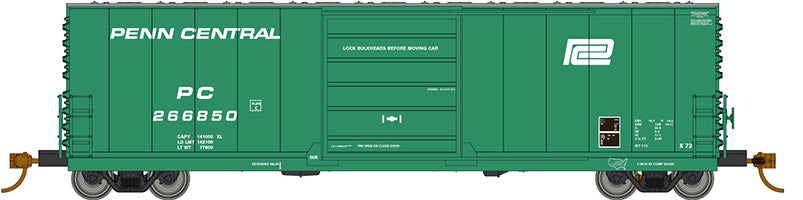 Rapido Trains 139003A HO Penn Central Small Logo Evans X72 Boxcar #2