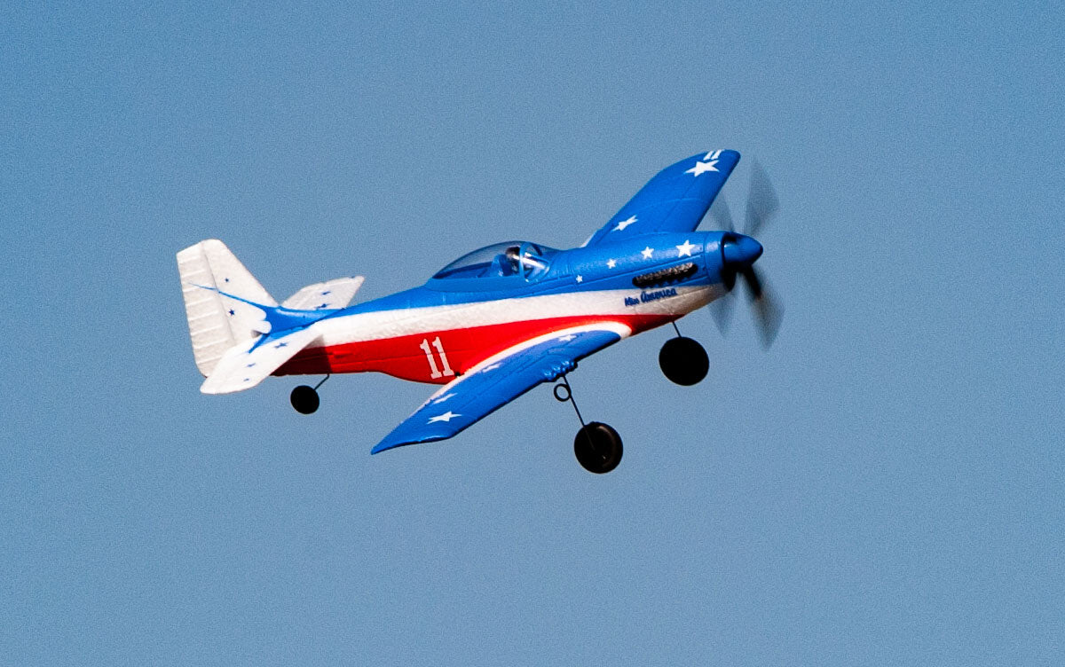 Rage R/C A1300V3 P-51D Miss America Micro RTF Airplane with PASS System