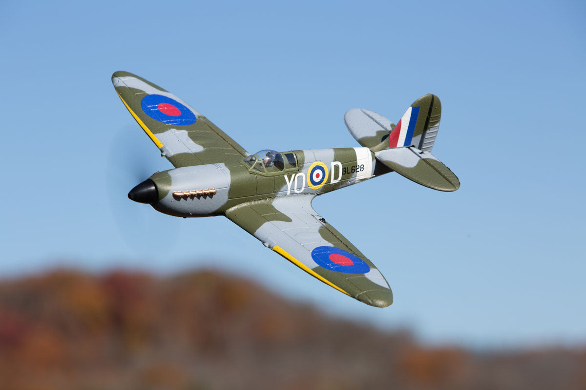Rage R/C A1303V3 Supermarine Spitfire Micro RTF Airplane with PASS System
