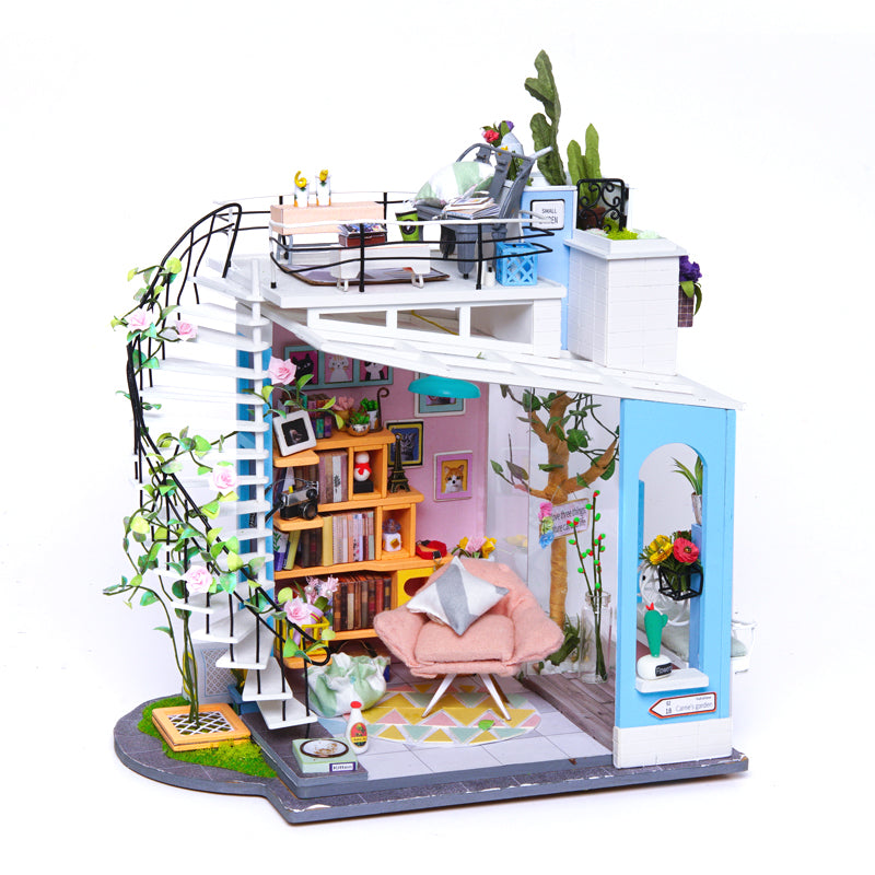 Robotime DG12 Rolife DIY House Dora's Loft Kit