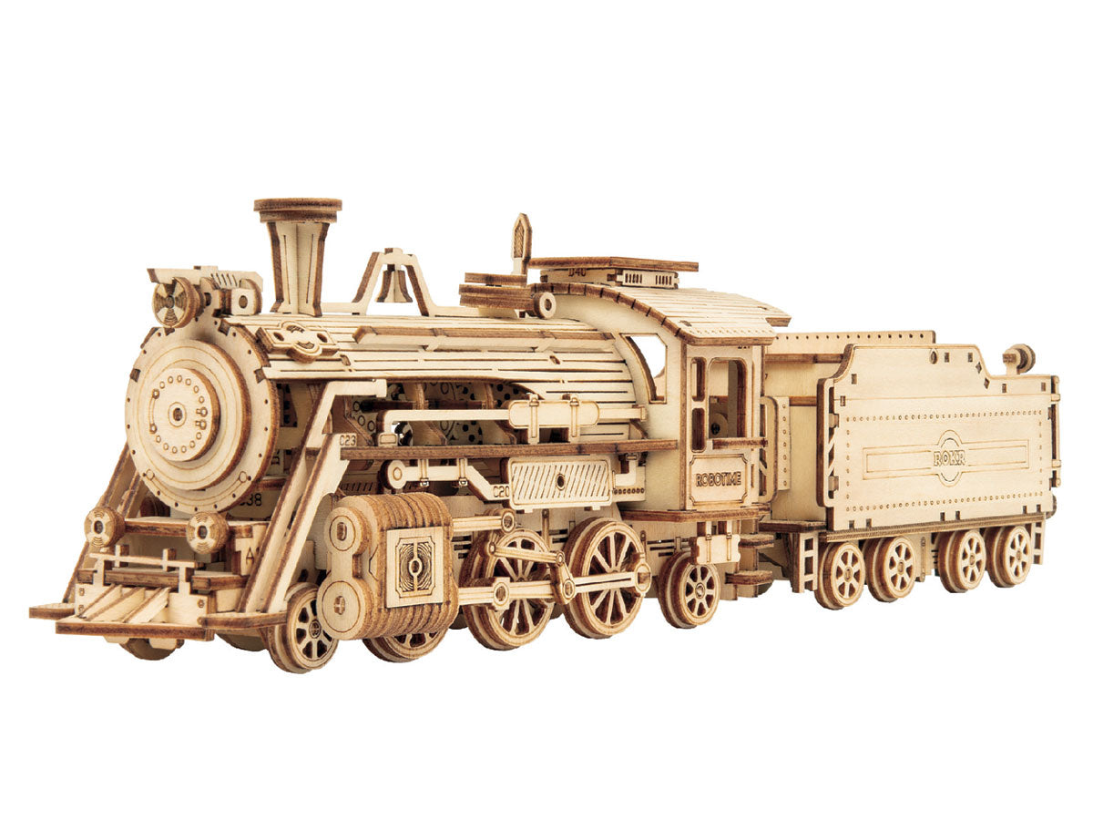 Robotime MC501 1:80 ROKR Prime Steam Express 3D Wooden Puzzle
