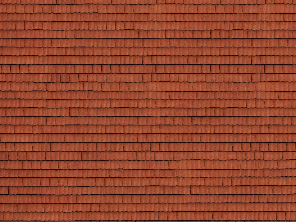 Noch 56670 HO Roof Tile 3D Cardboard Sheet