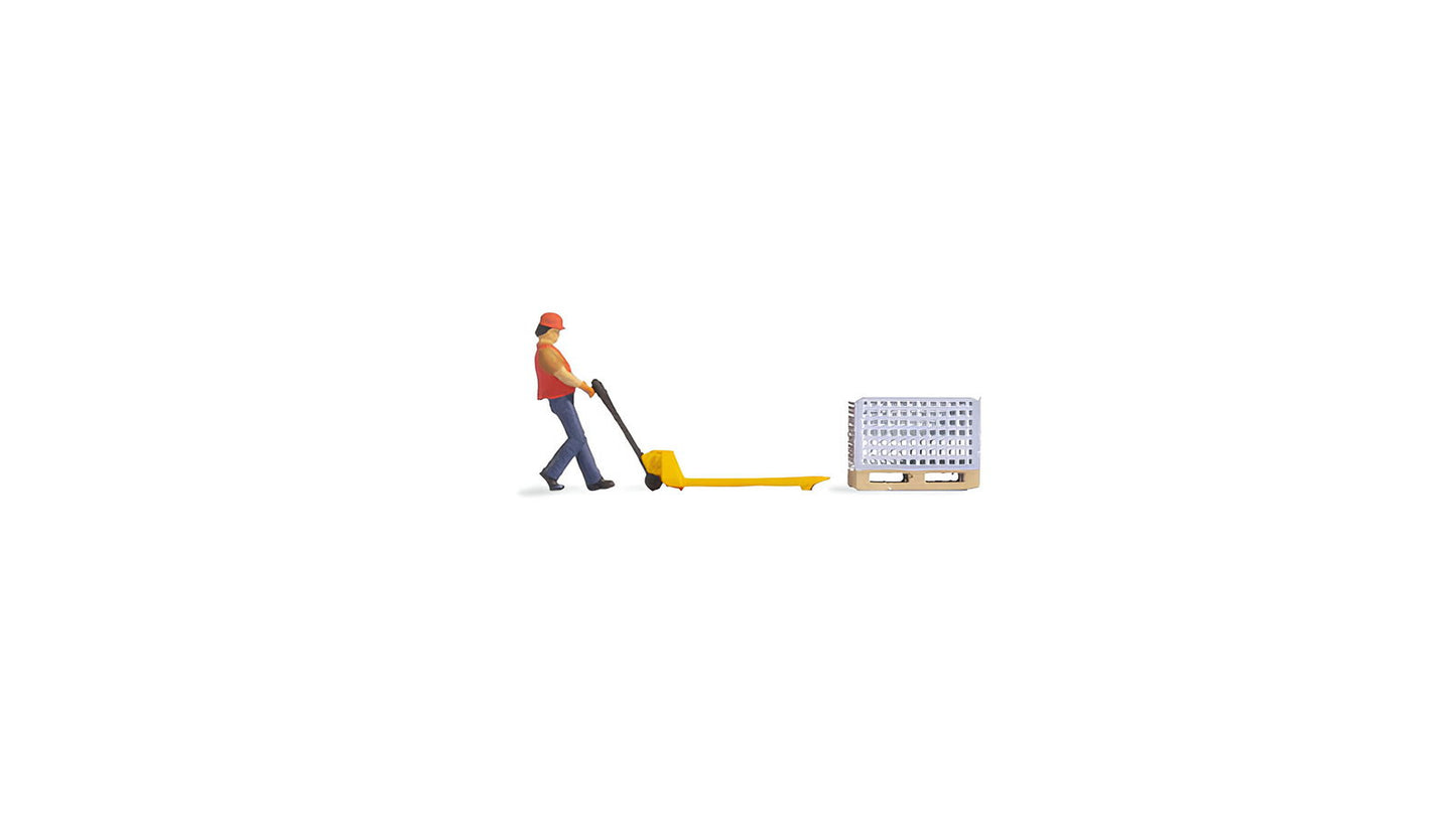 Noch 16525 HO Tiny Scenes Warehousing