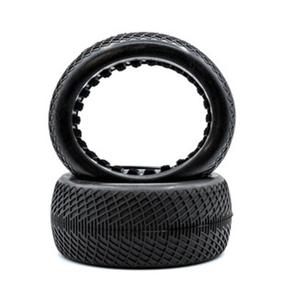 Raw Speed 180203SB 1:8 Soft Radar Off-Road Truggy Pre-Mounted Tires (Pack of 2)