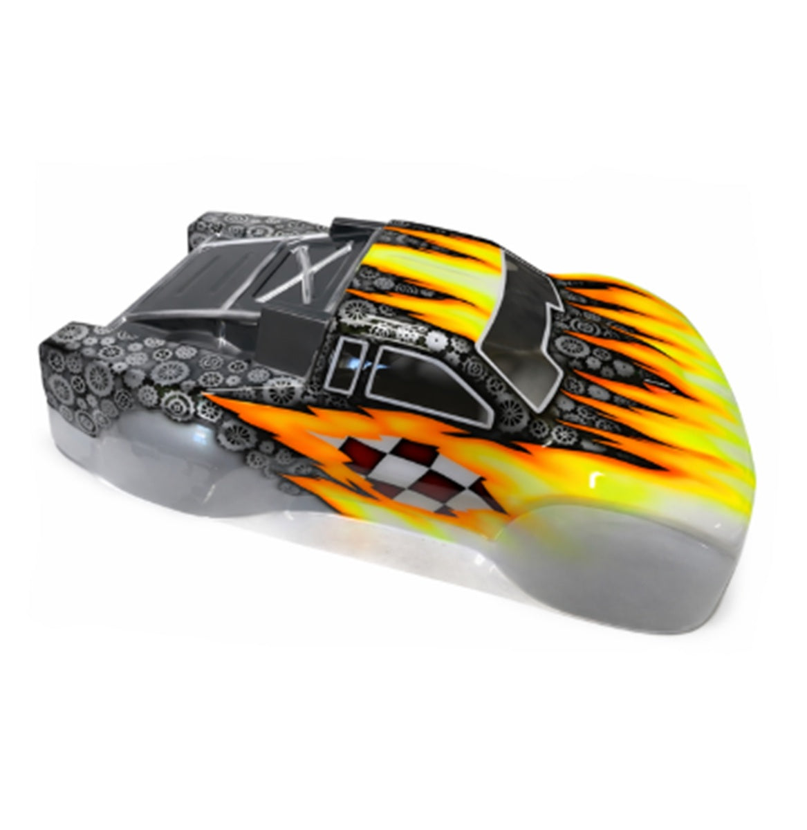 Raw Speed 782113ST 1:8 Tekno EB48 2.2 Interceptor Clear Buggy Body