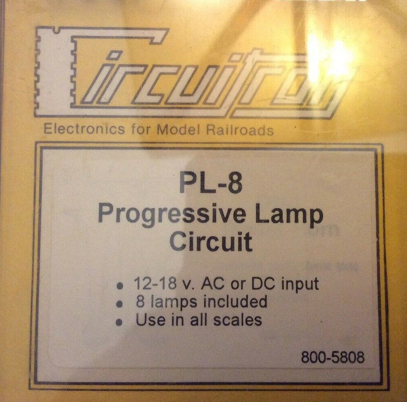 Circuitron 5808 HO PL-8 Progressive Lamp Circuit