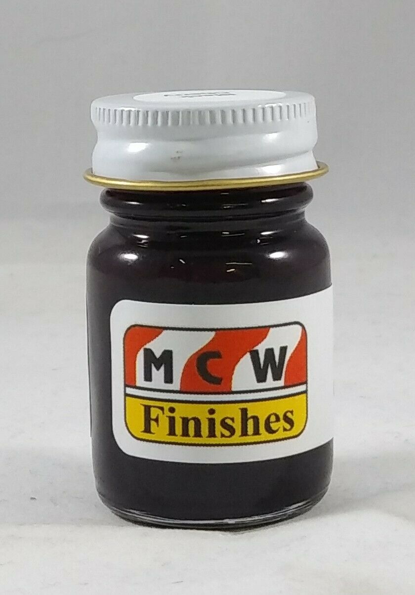 MCW Finishes 5070E Black Cherry Gloss Enamel Model Paint - 15 ml. Bottle