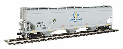 Walthers 910-7645 HO WFRX 60' NSC 5150 3-Bay Covered Hopper #856434