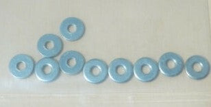 Detail Associates 2566 1-72 Steel Washers (Pack of 10)