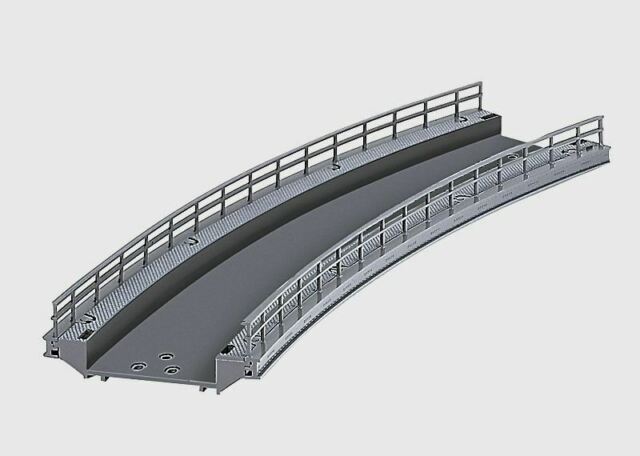Marklin 74623 HO Radius 17-1/4" 437.5 mm Curve 30°Curved Ramp for R2 C Tracks LN/Box