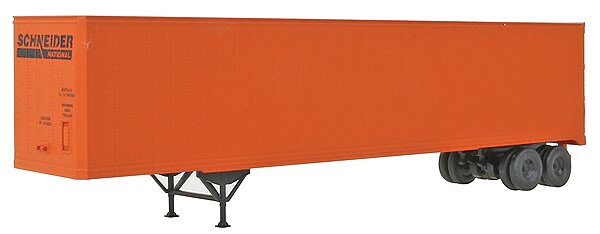 Walthers 933-1609 HO Burlington 32' Van Trailer