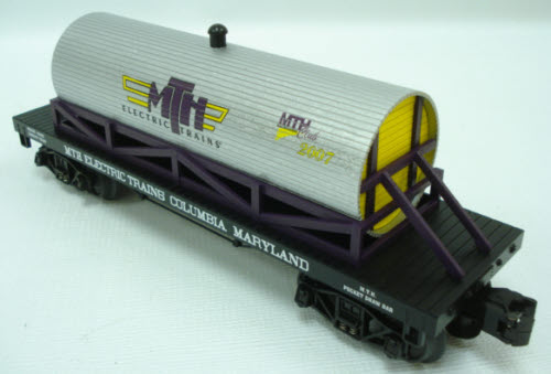 MTH 30-73235 O Gauge MTHRRC-2007 Wooden Tank Car LN/Box