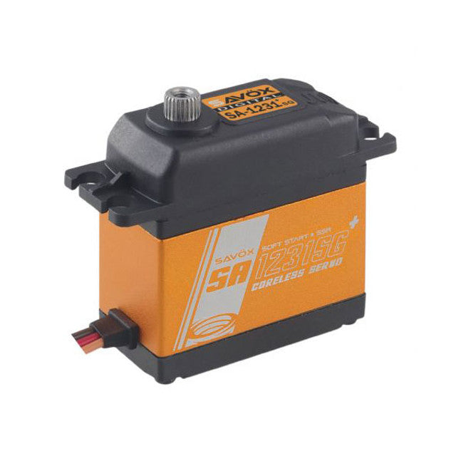 Savox SA1231SGP Coreless Digital Servo 0.14sec/444.4oz @ 6V