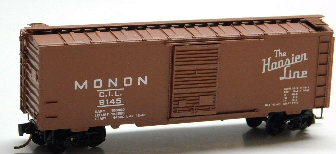 Micro-Trains 02000740 N Monon 40'' Standard Single Door Boxcar #9145