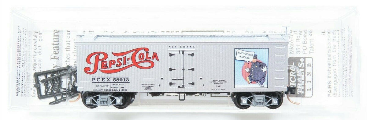 Micro-Trains 05800580 N PCEX 36' Wood Sheathed Ice Reefer #58013 LN/Box