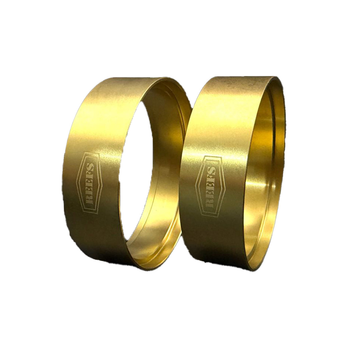 Reef's RC REEFS237 2.2" Brass Inner Bead-Lock Wheel Clamping Rings (Pack of 2)