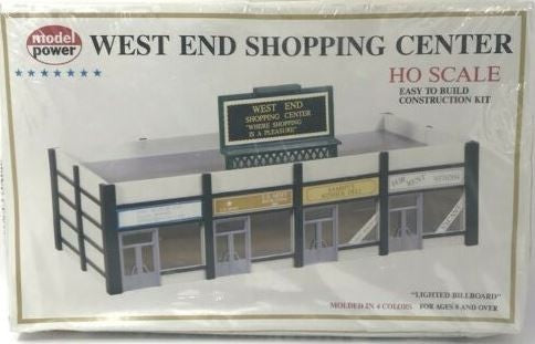 Model Power 615 HO West End Shopping Center Building Kit