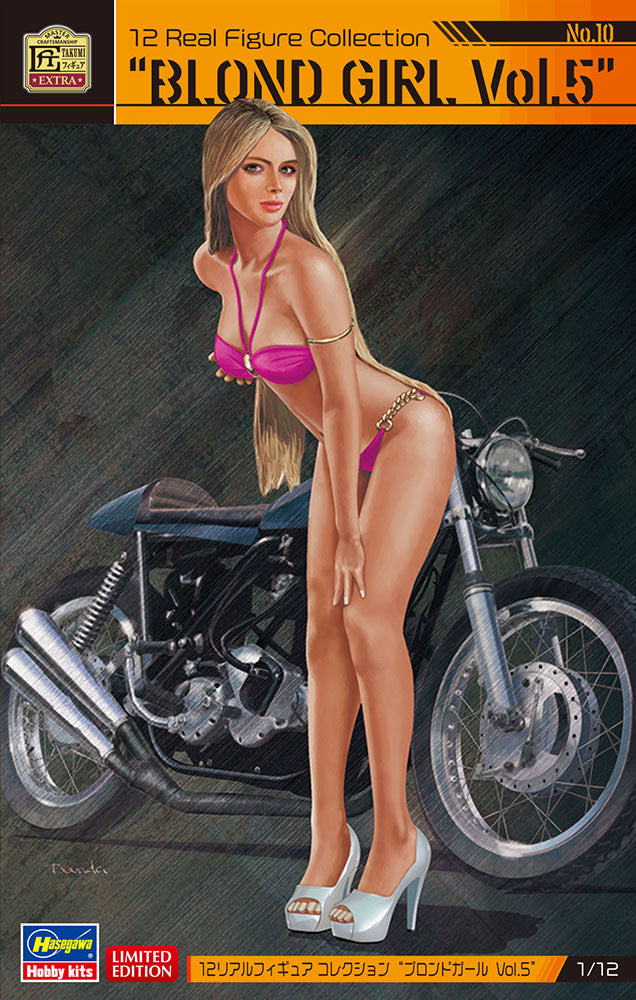 Hasegawa 52300 1:12 Blonde Girl Volume 5 Resin Figure Kit