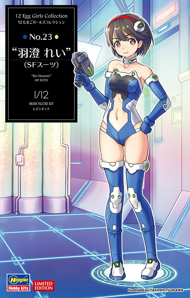 Hasegawa 52308 1:12 Rei Hazumi SF Suit Resin Figure Kit