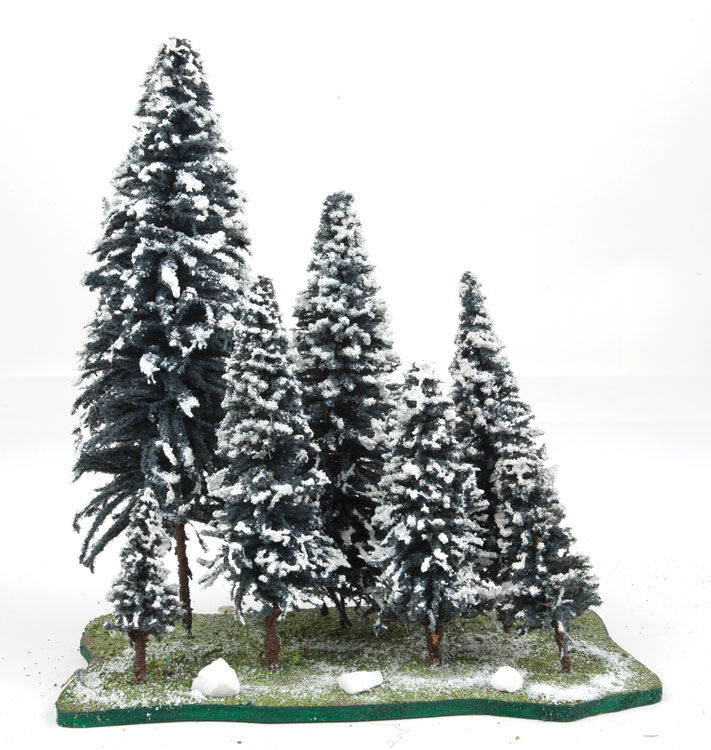 Grand Central Gems SSP 3"-9" Spruce Trees with Snow