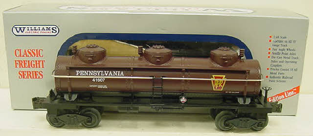 Williams TC01 O Pennsylvania Single Dome Tank Car LN/Box