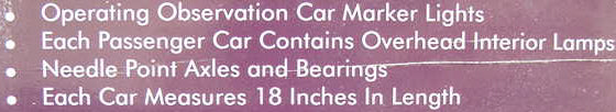 MTH 20-4028 O Chesapeake & Ohio 70' Madison Passenger Car Set (Set of 5) LN/Box