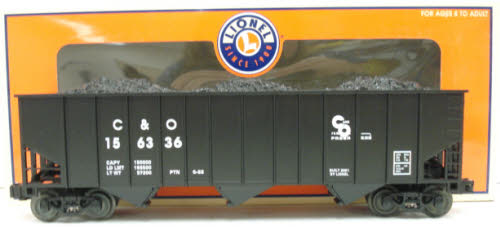 Lionel 6-17164 Chesapeake & Ohio 3-Bay Hopper LN/Box