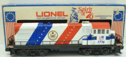 Lionel 6-1776 O Gauge Spirit of 76 Seaboard Coast Line U36B Diesel