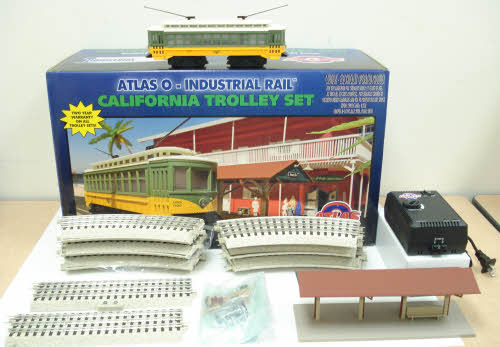 Atlas 1009100 Industrial Rail California O Gauge Trolley Set Trainz