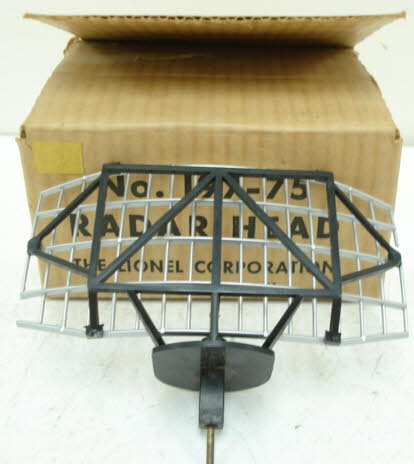 Lionel 197-75 Vintage O Radar Head - Separate Sale Box-RARE