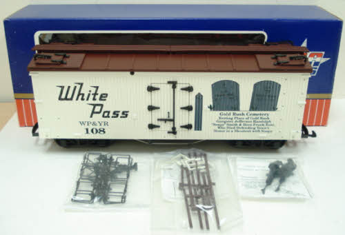 USA Trains 1622 G White Pass Reefer #108 EX/Box