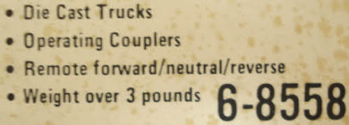Lionel 6-8558 O The Milwaukee Road GE EP-5 Electric Locomotive #8558 NIB