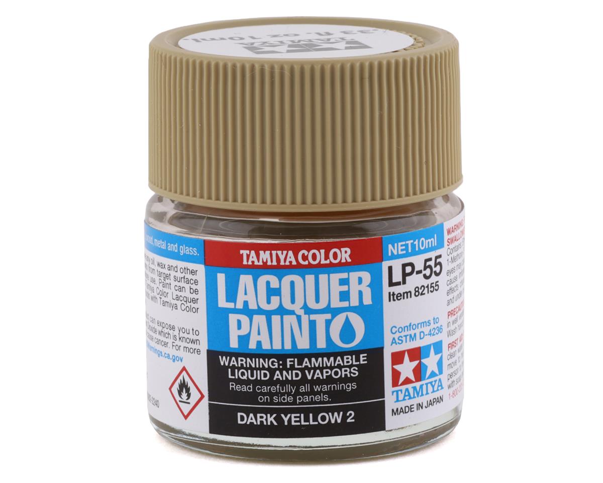 Tamiya 82155 Lacquer LP-55 Dark Yellow 2 - 10 ml Bottle