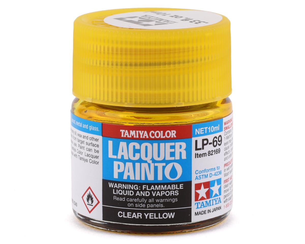 Tamiya 82169 Lacquer LP-69 Clear Yellow - 10 ml Bottle