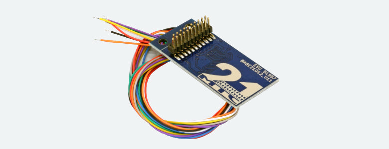 LokSound By ESU 51957 21MTC Adapter PCB Circuit Board
