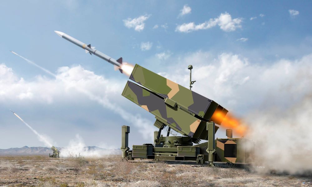 Trumpeter 01096 1:35 Norwegian Advanced Surface-to-Air Missile System Kit