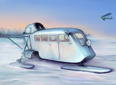 Trumpeter 02356 1:35 KM-4 Soviet Aerosan Plastic Model Kit