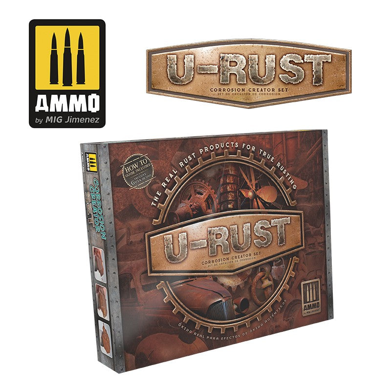 Mig Jimenez AMIG7460 U-Rust Corrosion Creator Set