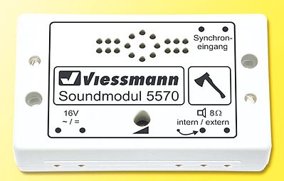 Viessmann Modellspielwaren 5570 Wood Chopper Sound Module with Speaker