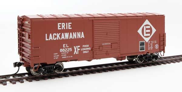 Walthers 910-45003 HO Erie Lackawanna 40' ACF Modernized Welded Boxcar #88225